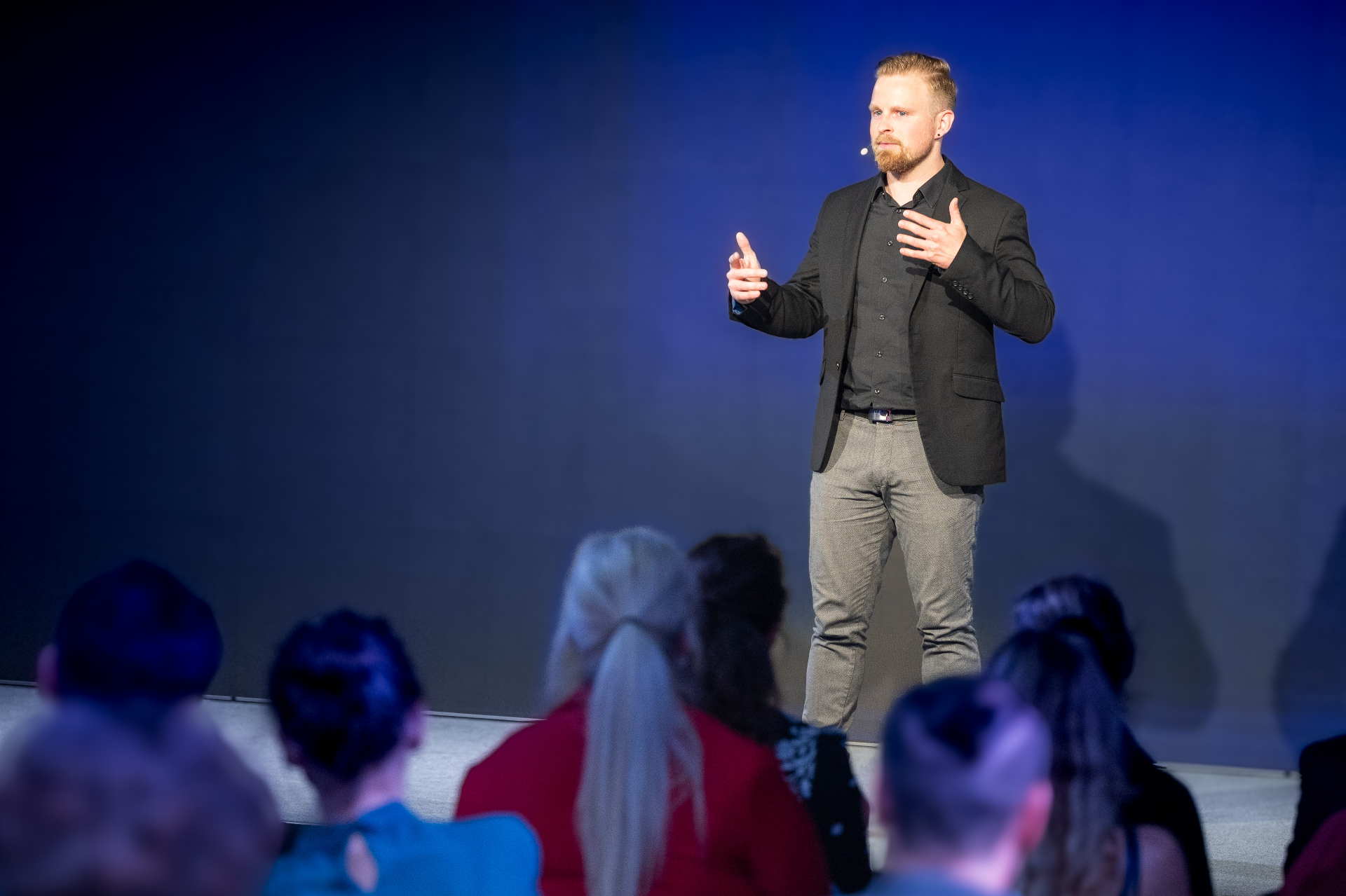 Christoph René Kleiber auf der Bühne